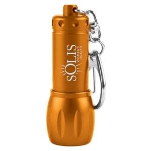 Mini Metal LED Key Lite Orange