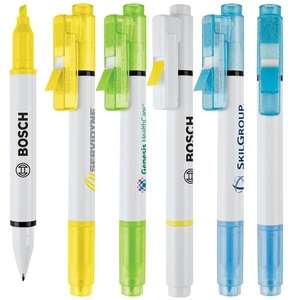 Custom Promotional Post-it Trio Series - Flag/Highlighter Pen