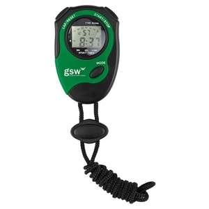 Get-in-Step Color Stopwatch Green