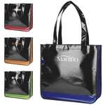 Imprinted Tote Bags - Nonwoven Slick Midnight Tote