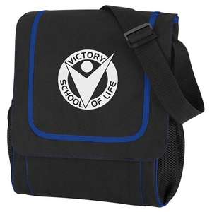 Everyday Compact Carry-All Messenger Bag Blue