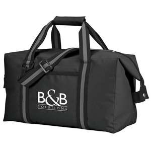 Large Carry-All Travel Cooler Bag Black