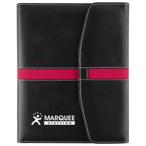 Mayfair Stripe Portfolio Red