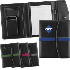Custom Promotional Mayfair Stripe Portfolio