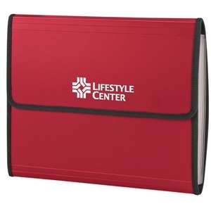All-in-One Office Portfolio Red