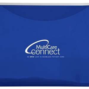 Zip-It Travel Pocket Portfolio Blue