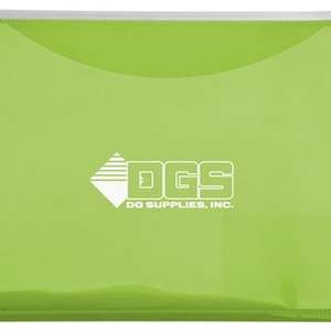 Zip-It Travel Pocket Portfolio Green, Lime