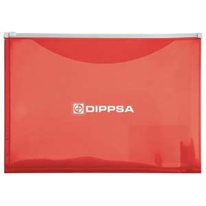 Zip-It Travel Pocket Portfolio Red