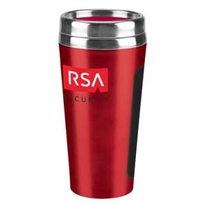 18 oz. Dual-Grip Travel Tumbler Red