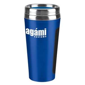 18 oz. Dual-Grip Travel Tumbler Blue