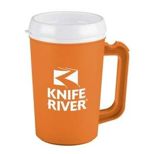 22 oz. Big Bogie Insulated Travel Mug Orange