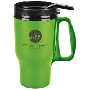 16 oz. Tailored Lightweight Travel Mug Green, Lime