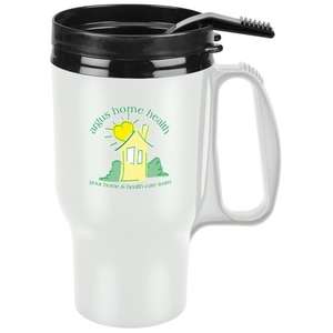 16 oz. Tailored Lightweight Travel Mug White