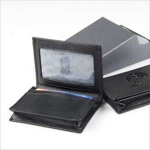 Callaway Fold-Over Leather Business Card Case 