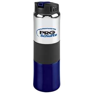 Callaway 25 oz. Color-Zone Stainless Water Bottle Blue