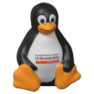 Custom Promotional Sitting Penguin Stress Ball