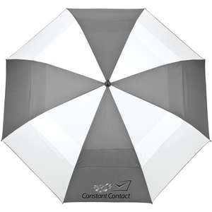 Canterbury Color Panel Golf Umbrella Gray/White