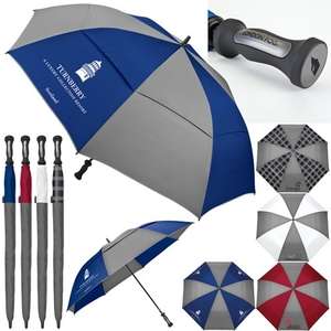 Custom Promotional Canterbury Color Panel Golf Umbrella