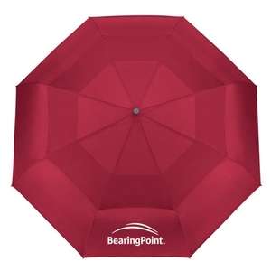 Large Kingscote Umbrella Burgundy