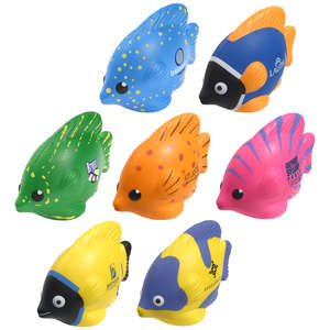 Custom Promotional Tropical Fish Stress Ball