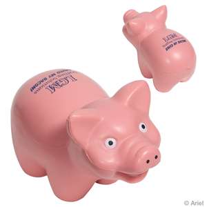 Custom Promotional Pig Stress Ball