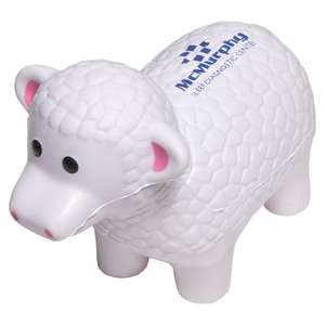 Custom Promotional Sheep Stress Ball