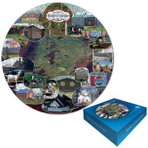 Custom Promotional 500 pc Puzzle - 20-1/2" Round