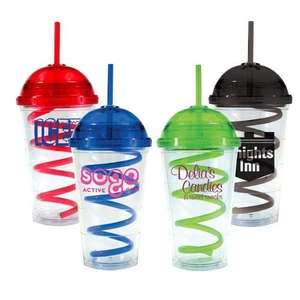 Custom Promotional 16 oz. Super Dome Tumbler