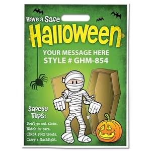 Custom Promotional Mummy Full Color Halloween Bag