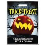 Personalized Promotional Products - Jack O' Lantern Trick or Treat Halloween Bag