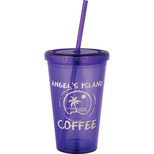 Sedici Tumbler - 16 oz. Purple