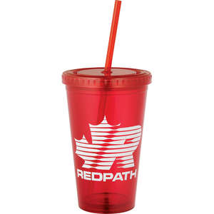 Sedici Tumbler - 16 oz. Red
