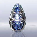 Wholesale Promotional Products - Atom Art Glass Award