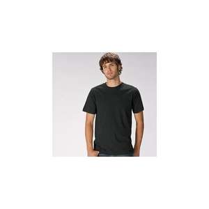 Tultex Men's T-Shirt with Tear-Away Tag - Dark/All Black, Coal