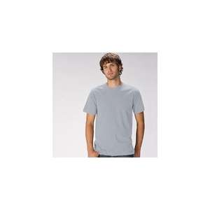 Tultex Men's T-Shirt with Tear-Away Tag - Dark/All Silver
