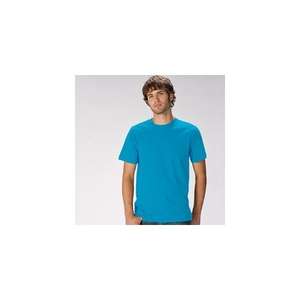 Tultex Men's T-Shirt with Tear-Away Tag - Dark/All Turquoise