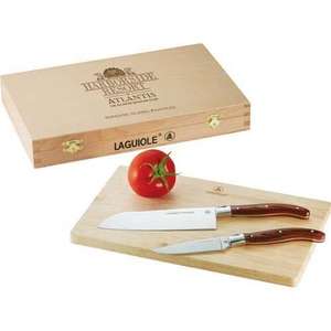 Custom Promotional Laguiole Cutting Board Knife Set