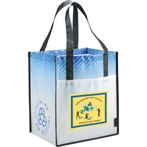 Laminated Non-Woven Front Pocket Tote