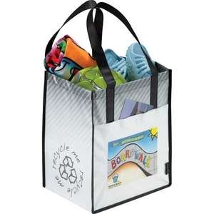 Laminated Non-Woven Front Pocket Tote