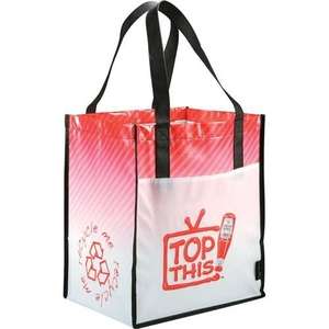 Laminated Non-Woven Front Pocket Tote