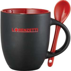 Canyon Ceramic Mug with Spoon - 12 oz.