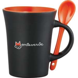 Agave Ceramic Mug with Spoon - 10 oz.