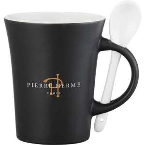 Agave Ceramic Mug with Spoon - 10 oz.