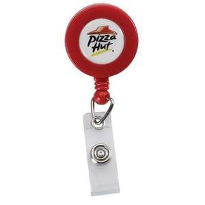 Retractable Badge Reel w/Belt Clip