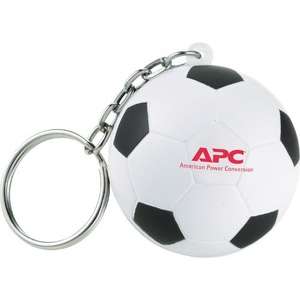 Custom Promotional Kicks Soccer Ball Keychain