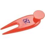 Customized Green Repair Tools - Fore! Divot Tool and Marker
