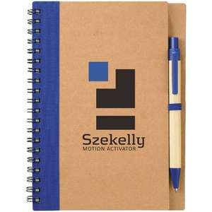 The Eco Spiral Notebook and Pen