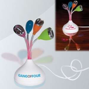 Custom Promotional Blooming Flower USB Hub 2.0