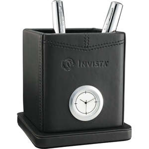Pedova Pen Cup and Clock