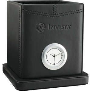 Pedova Pen Cup and Clock 